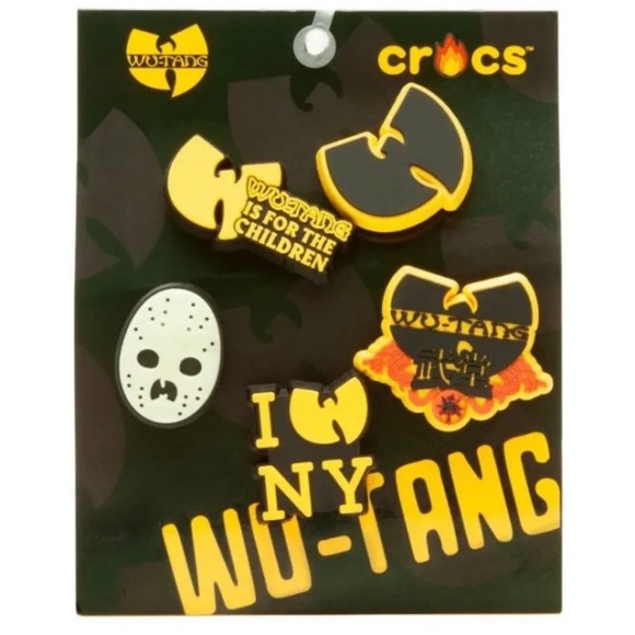 CROCS Accessories Crocs Wu Tang Clan Jibbitz Charms 5 Pack Limited